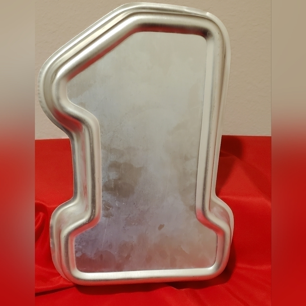 WILTON Number One #1 Cake Pan #502-1905 VGC